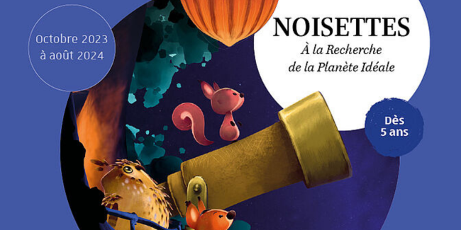 Planétarium de Strasbourg : Noisettes + ciel du soir 