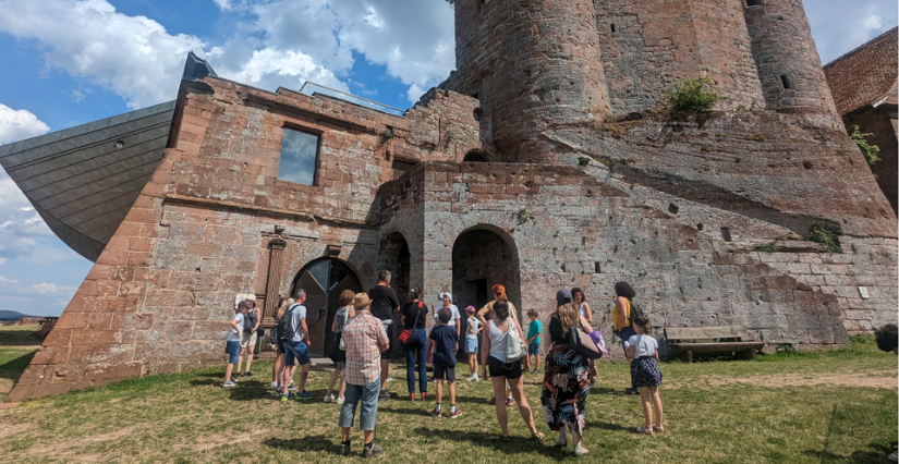 Visite guidée en famille à la découverte de la faune et de la flore au château de Lichtenberg