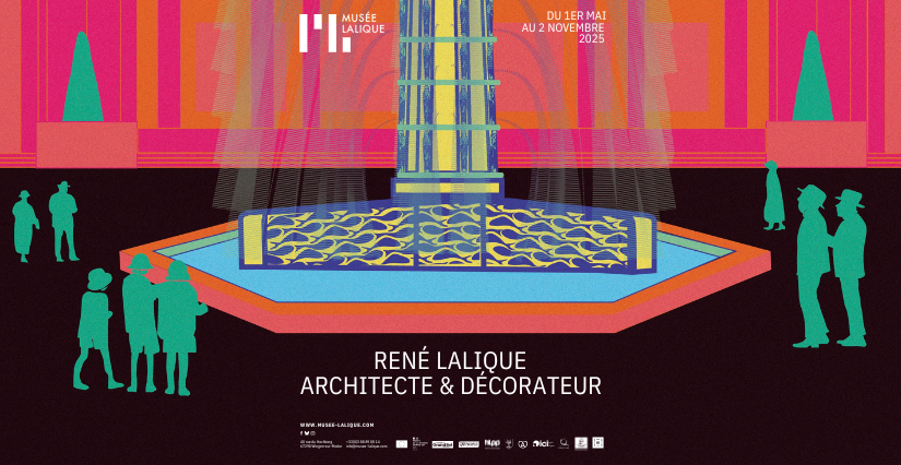 « René Lalique, architecte et décorateur » : nouvelle exposition temporaire à découvrir en famille au musée Lalique à Wingen-sur-Moder