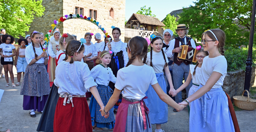 La fête du printemps, sortie en famille à l'Ecomusée d'Alsace