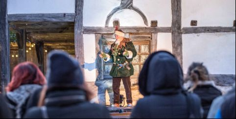 Veillées-spectacle de Noël à Écomusée d'Alsace : histoires, musiques et ambiance de Noël en famille