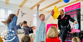 On a testé un anniversaire à la maison avec un magicien : Julien Boissier !