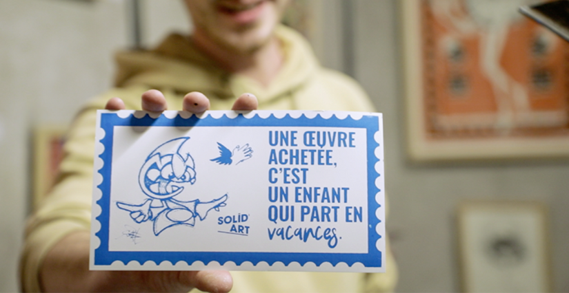 Kidiklik soutient les salons Solid'art à Paris, Lille et Montpellier