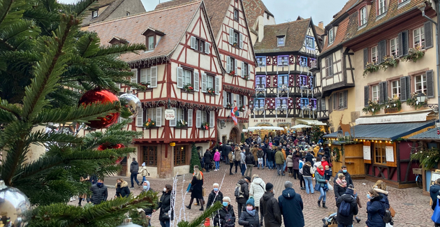 Colmar... la magie de Noël en Alsace, marché de Noël en famille