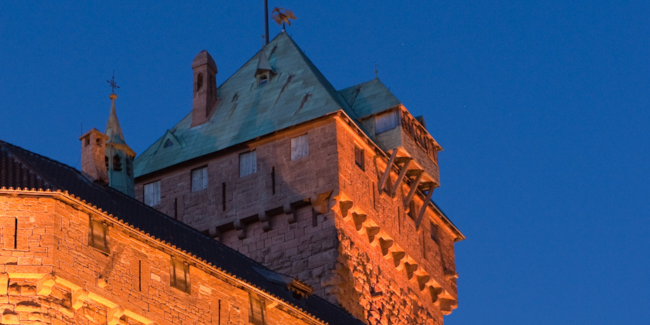 La Nuit européenne des musées : ouverture nocturne du château du Haut-Koenigsbourg