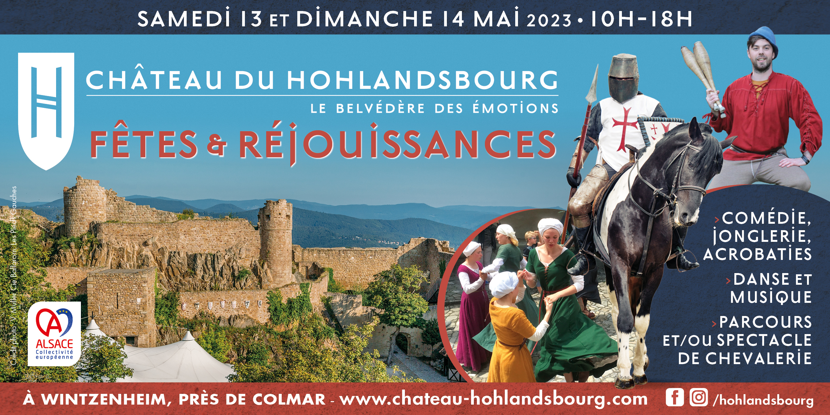 Fêtes et réjouissances ! Sortie en famille au Château du Hohlandsbourg