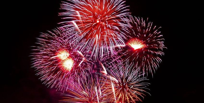 Les feux d'artifice et fête nationale en Alsace