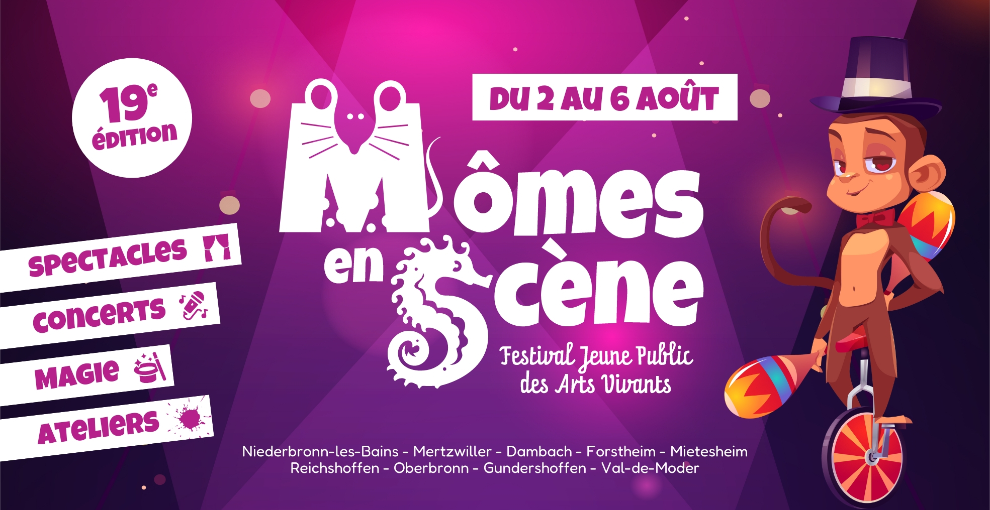 Mômes en scène : Festival jeune public des arts vivants à Niederbronn-les-Bains
