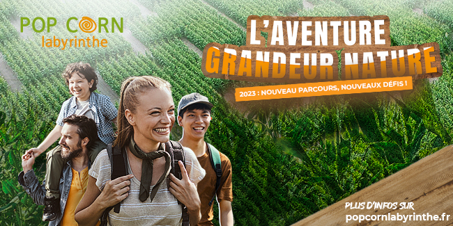 Pop Corn Labyrinthe, pour s'éclater en famille à Oberhausbergen près de Strasbourg