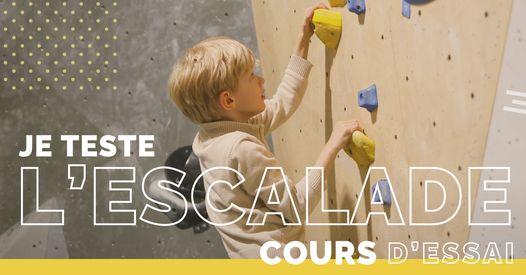 Cours d'essai d'escalade chez Climb Up Mulhouse Wittenheim