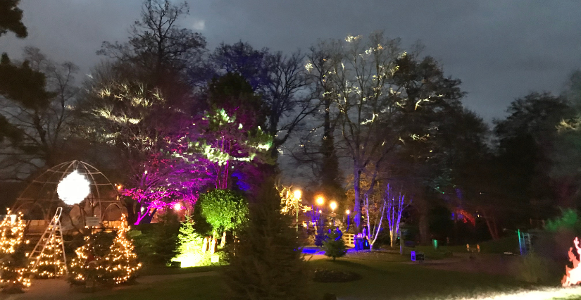 Les jardins de Lumière du Parc de la Villa