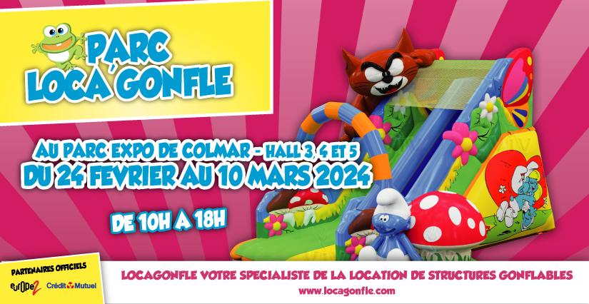 Locagonfle : Le plus grand parc de jeux gonflables à Colmar