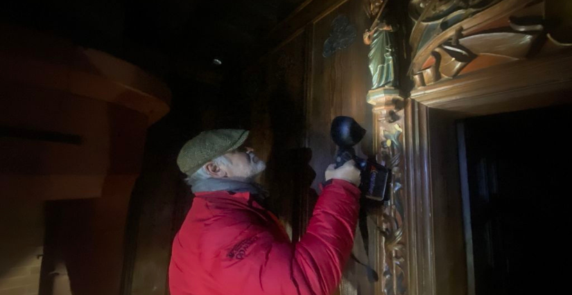 Visite nocturne du château du Haut Koenigsbourg à la lampe de poche !