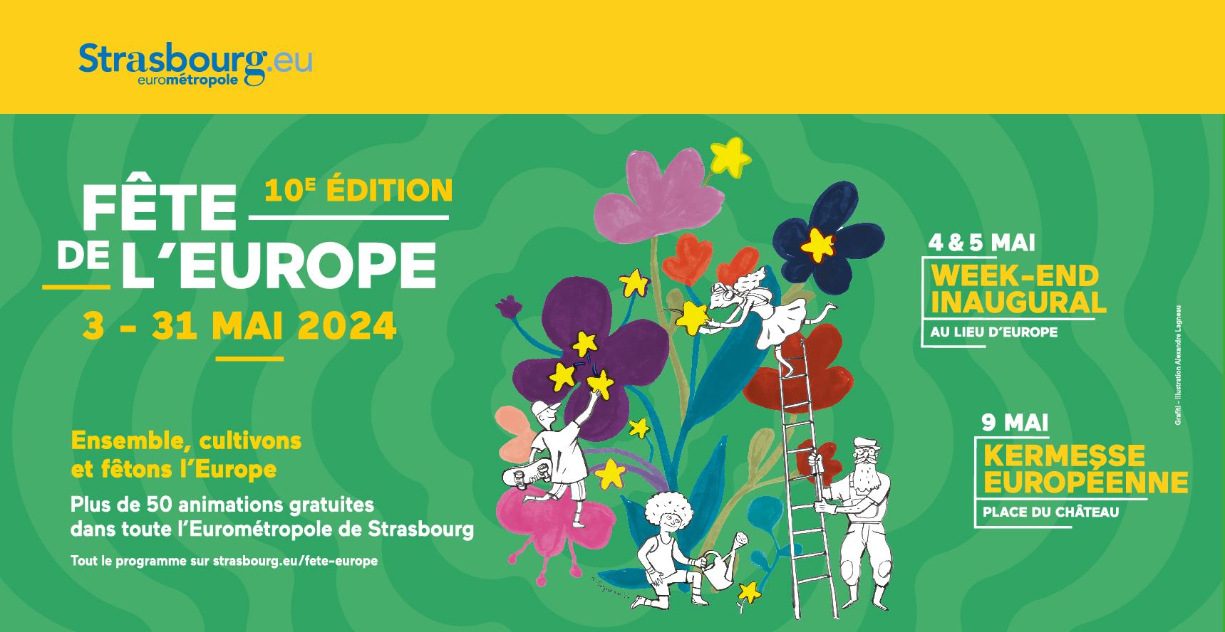 Fête de l'Europe : plus de 50 animations gratuites au mois de mai à Strasbourg