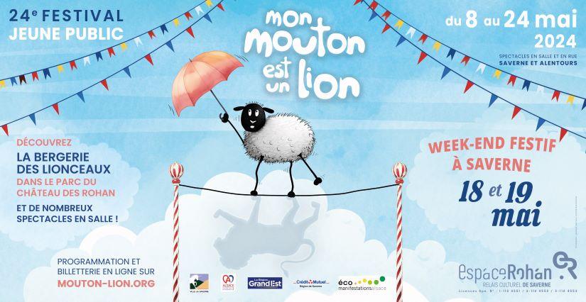 Festival Mon Mouton est un Lion : festival jeune public et famille à Saverne en Alsace