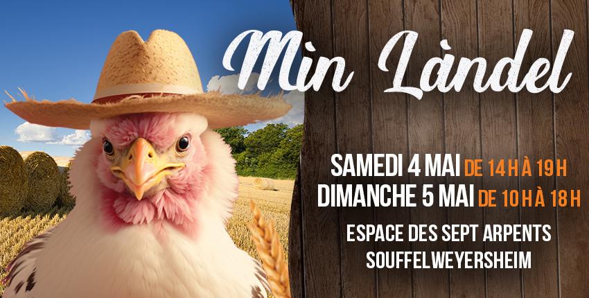 Mìn Làndel : Week-end familial «campagnard», aux saveurs locales à Souffelweyersheim 