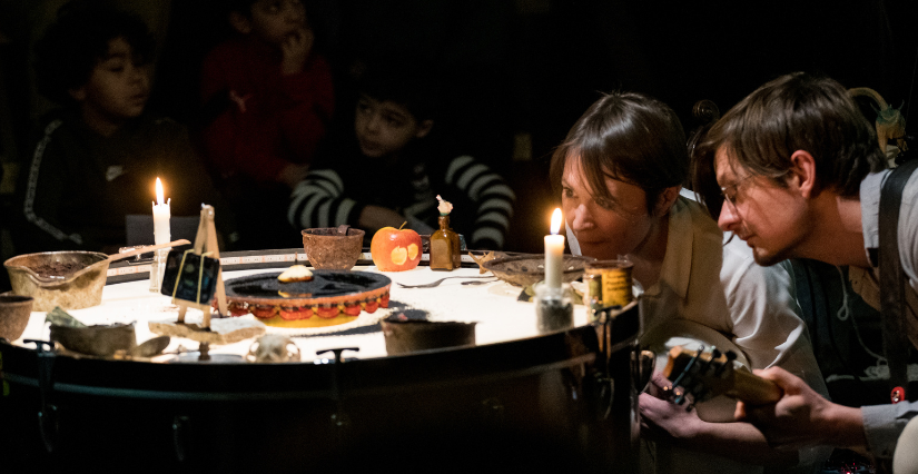 Sous terre : Théâtre d'objets, La tête dans les étoiles à Bischwiller