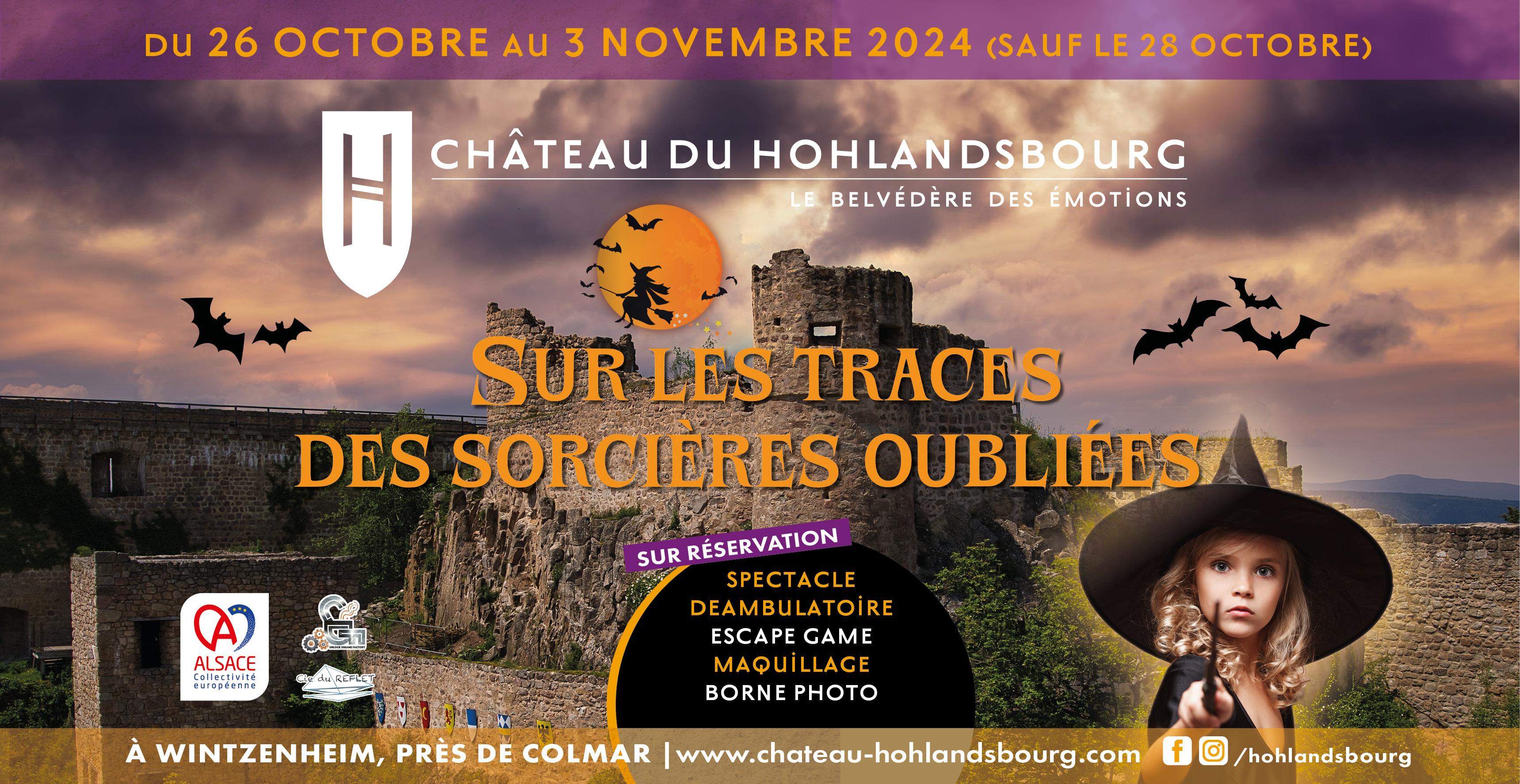 Halloween : Sur les traces des sorcières oubliées au Château du Hohlandsbourg