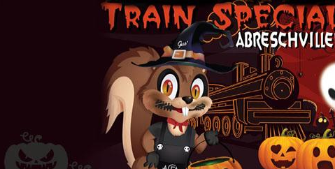 Train d'Halloween de d'Abreschviller ( 57)