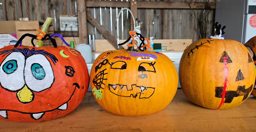 Viens décorer ta citrouille pour Halloween à la ferme Kieffer 