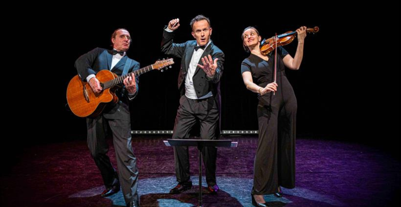 "Trois, quatre,..." : spectacle musical jeune public, La tête dans les étoiles à Schweighouse-sur-Moder