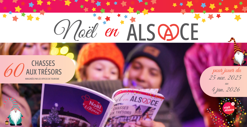 60 chasses aux trésors de Noël en Alsace 