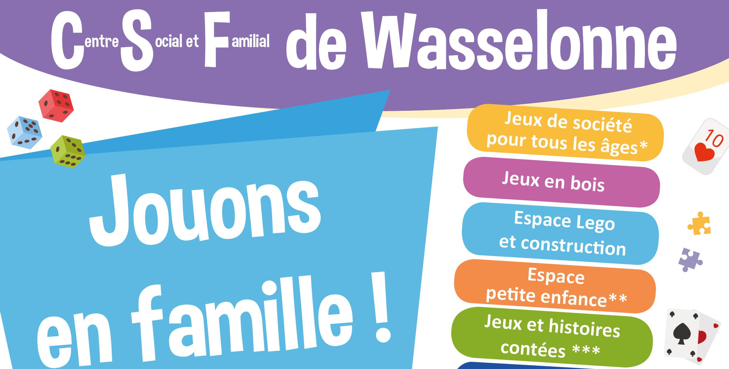 Jouons en famille : après midi jeux à Wasselone 