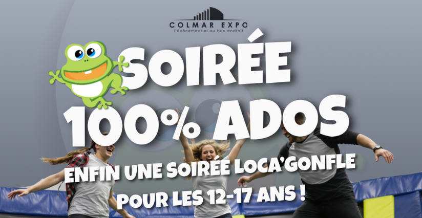 Nouveau : soirée spéciale ado à Loca'gonfle !
