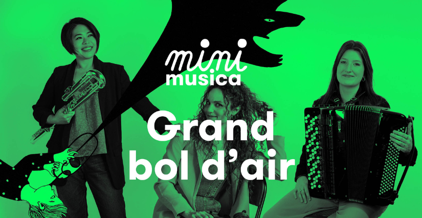 FESTIVAL MINI MUSICA : "Grand bol d'air (Over the Sky)", concert en famille au Point d'Eau à Ostwald