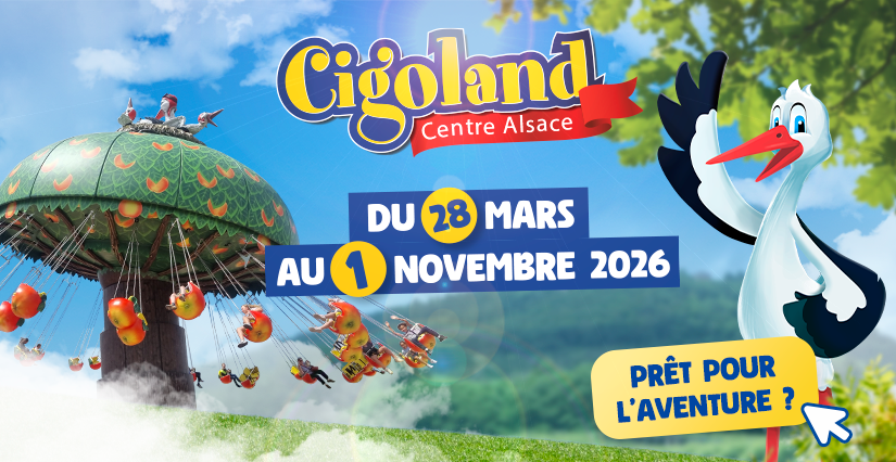 Réouverture du parc d'attractions Cigoland !