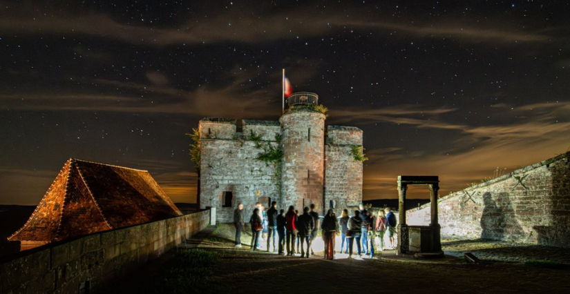 Soirée sous les étoiles au château de Lichtenberg