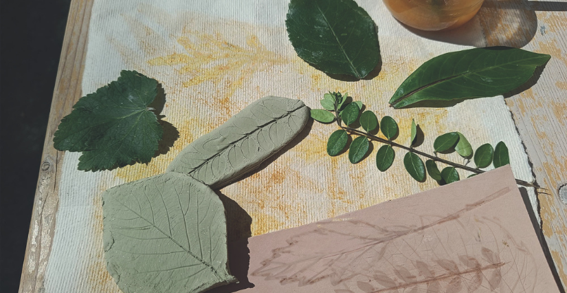 Les mardis à la Seigneurie, atelier : "Traces et empreintes", Andlau