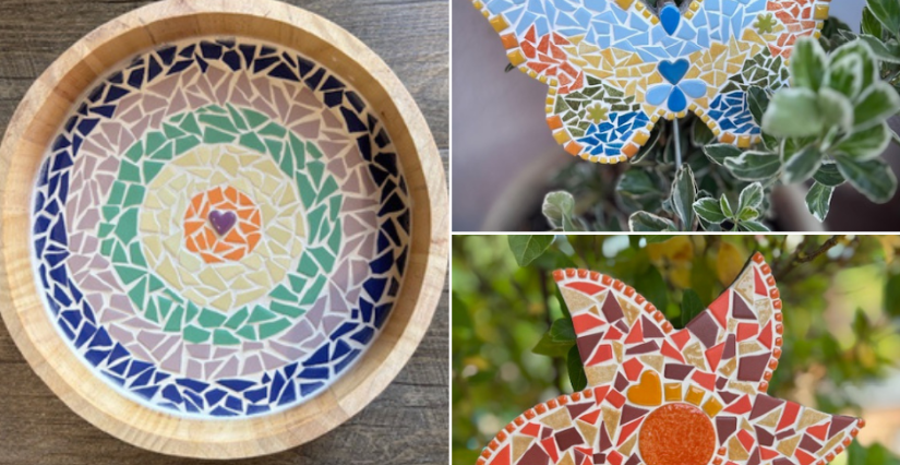 Les vendredis à la Seigneurie, ateliers "Mosaïque", Andlau