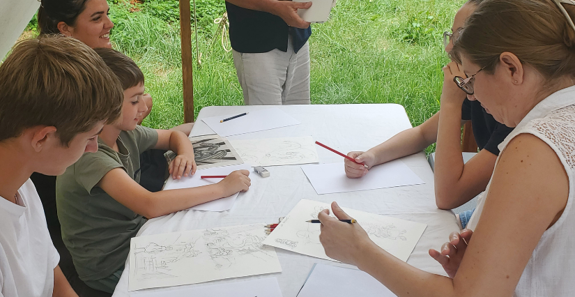Créez votre sorcière en famille, poils aux chevilles ! Atelier d'écriture parent-enfant au Château du Haut-Koenigsbourg