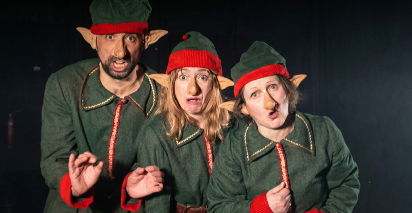 Les lutins en cavale : spectacle de Noël à L'Espace K