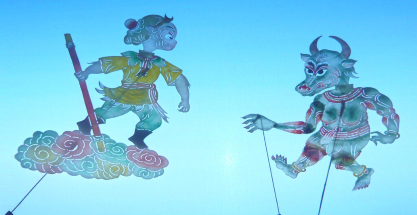 Les Aventures du Roi des Singes – Théâtre d’ombres chinoises – Haguenau - La tête dans les étoiles 