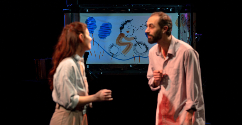 Très chères petites personnes – Théâtre en peinture et en musique – Haguenau et Brumath - La tête dans les étoiles 