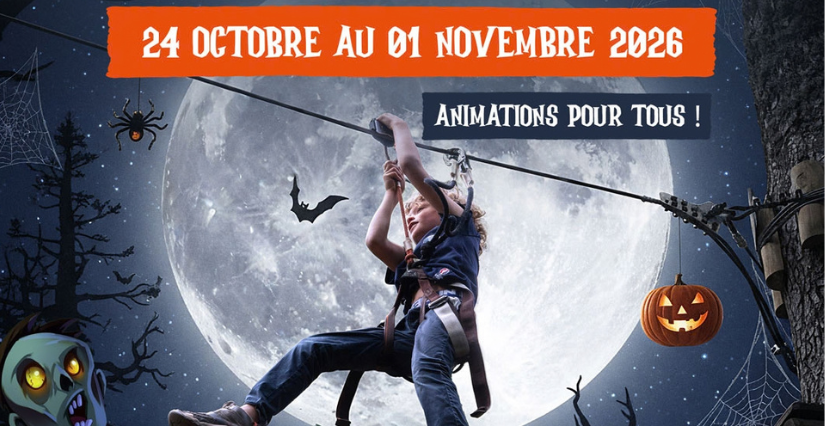 Halloween au Parc Alsace Aventure de Breitenbach : des frissons au cœur de la forêt !