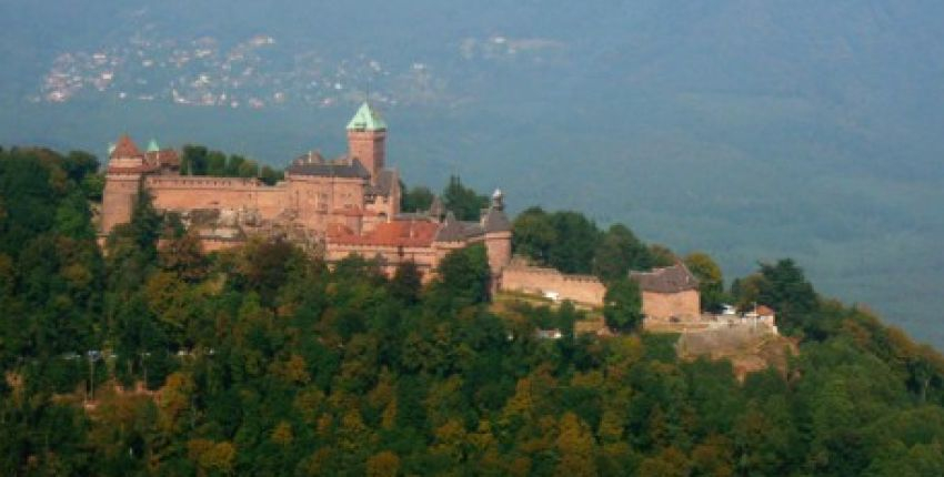 Le château médiéval du Haut-Koenigsbourg