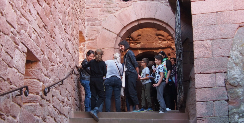 "Un château très fort", visite pour les ados au Château du Haut-Koenigsbourg