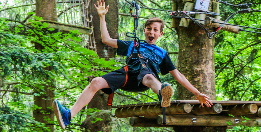 Un anniversaire au Parc Alsace Aventure de Breitenbach