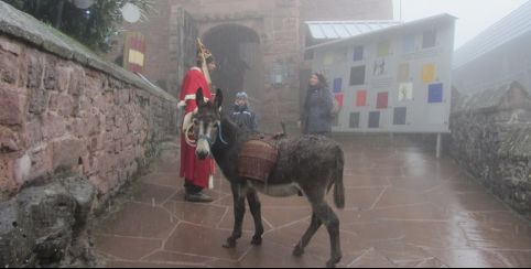 Saint Nicolas au château du Haut Koenigsbourg