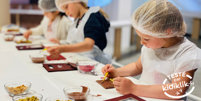 On a testé un atelier découverte au musée Les secrets du Chocolat par Schaal à Strasbourg !