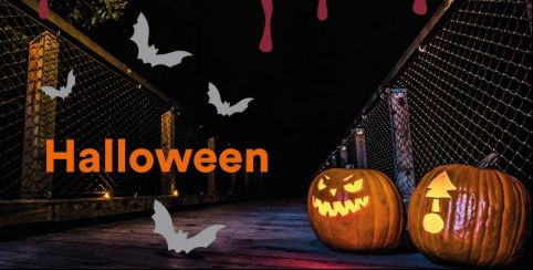 HALLOWEEN à la forêt d'aventure et au Chemin des Cimes, Drachenbronn