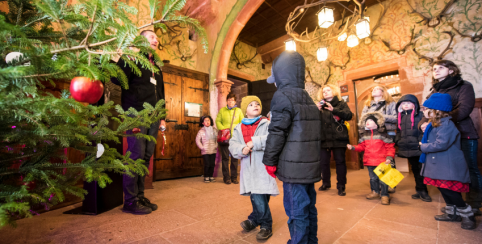 Au fil de Noël : décors et animations de Noël, en famille au Château du Haut-Koenigsbourg