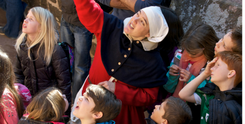 Visite théâtralisée pour les familles au Château du Haut-Koenigsbourg