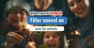 Fêter nouvel an avec les enfants