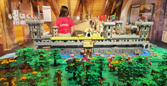 "Haut comme trois briques" : une expo LEGO géante à découvrir en famille à la Seigneurie d’Andlau !