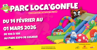 Parc Locagonfle : 7000m2 de structures gonflables pour les enfants en Alsace
